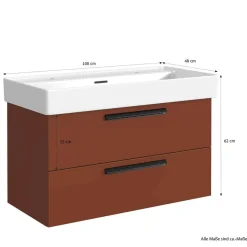 Waschtischunterschrank Addara
