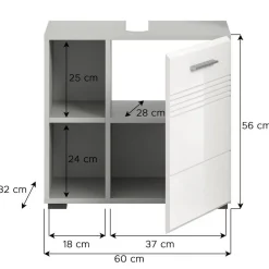 Waschtischunterschrank Ladidas