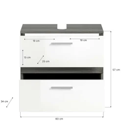Waschtischunterschrank Servi