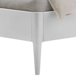 Weiß lackiertes Bett Lagon