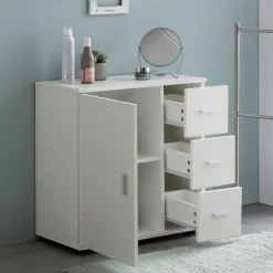 Weiße Badkommode Salverna