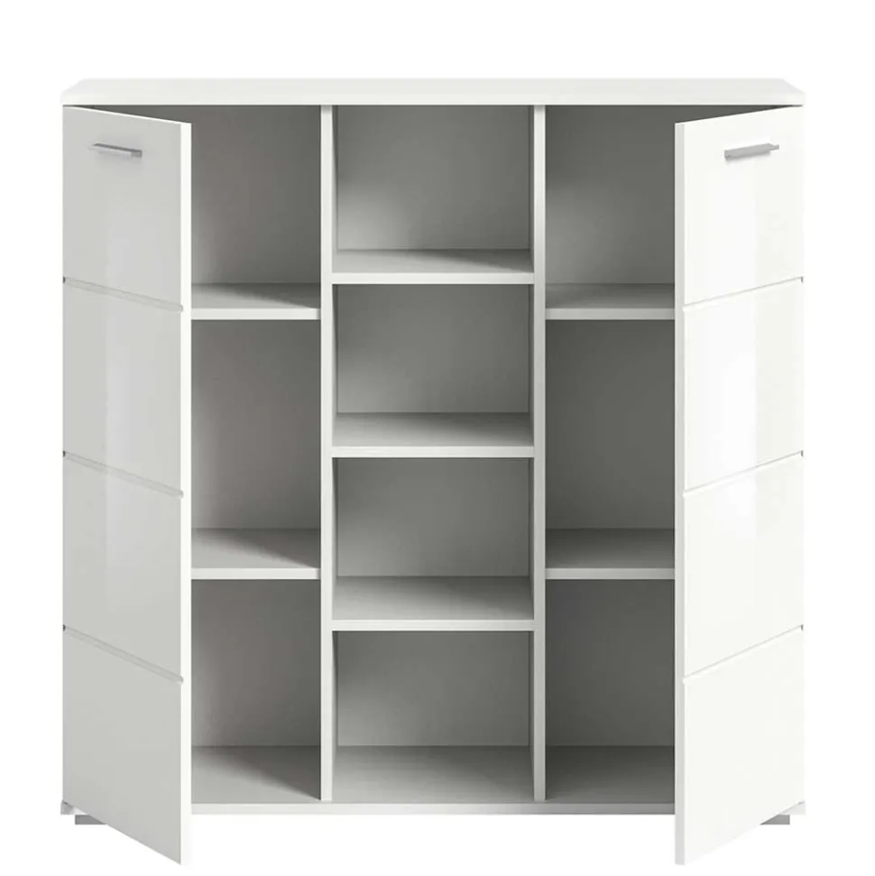 Weiße Garderobe Ampiano