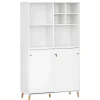 Weißer Aktenordnerschrank Palencial