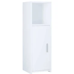 Weißer Badseitenschrank Vimalta