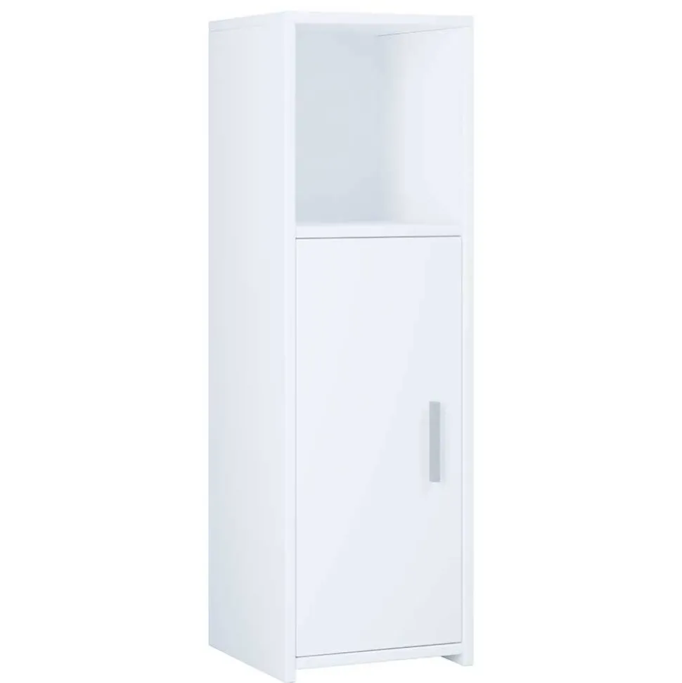 Weißer Badseitenschrank Vimalta