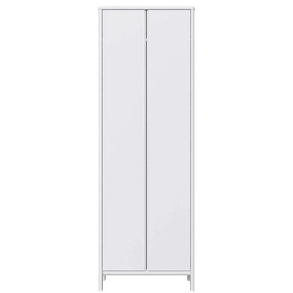 Weißer Dielenschrank Sanakas