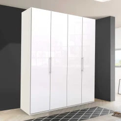 Weißer Falttürenschrank Grinzia