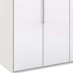 Weißer Falttürenschrank Grinzia