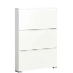 Weißer Garderobenschuhschrank Filicudio