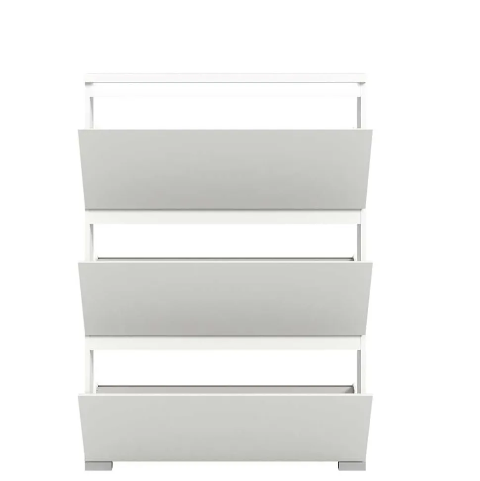 Weißer Garderobenschuhschrank Filicudio