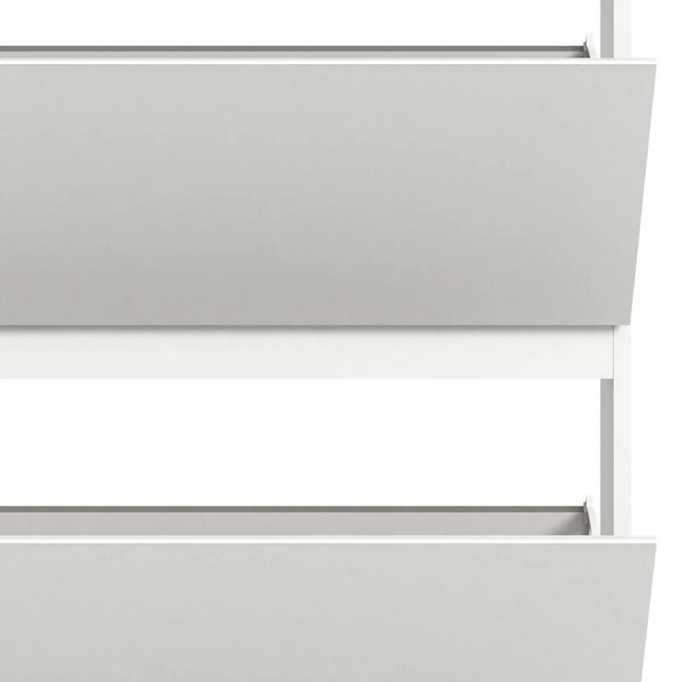 Weißer Garderobenschuhschrank Filicudio