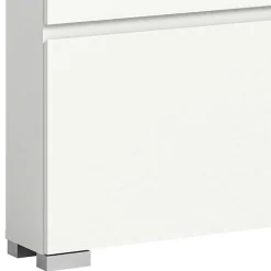 Weißer Garderobenschuhschrank Filicudio
