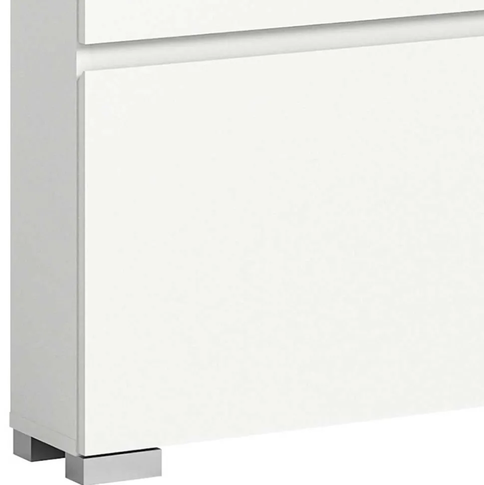 Weißer Garderobenschuhschrank Filicudio