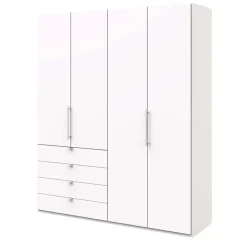 Weißer Kleiderschrank Emiliano