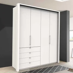 Weißer Kleiderschrank Emiliano