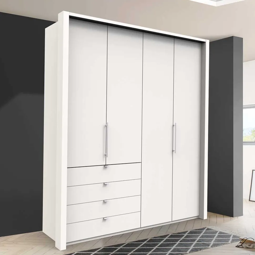 Weißer Kleiderschrank Emiliano
