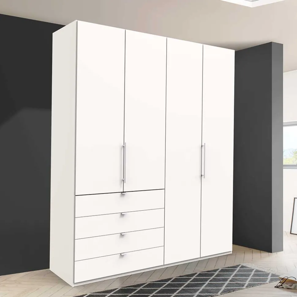 Weißer Kleiderschrank Emiliano