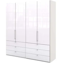 Weißer Kleiderschrank Grinzia