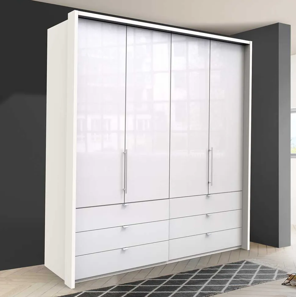 Weißer Kleiderschrank Grinzia