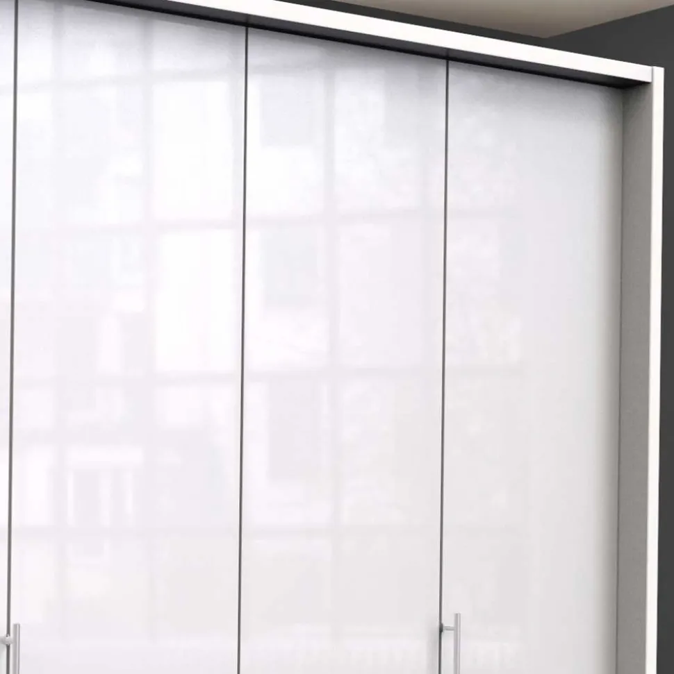 Weißer Kleiderschrank Grinzia