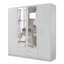 Weißer Kleiderschrank Lyra