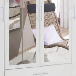 Weißer Kleiderschrank Lyra