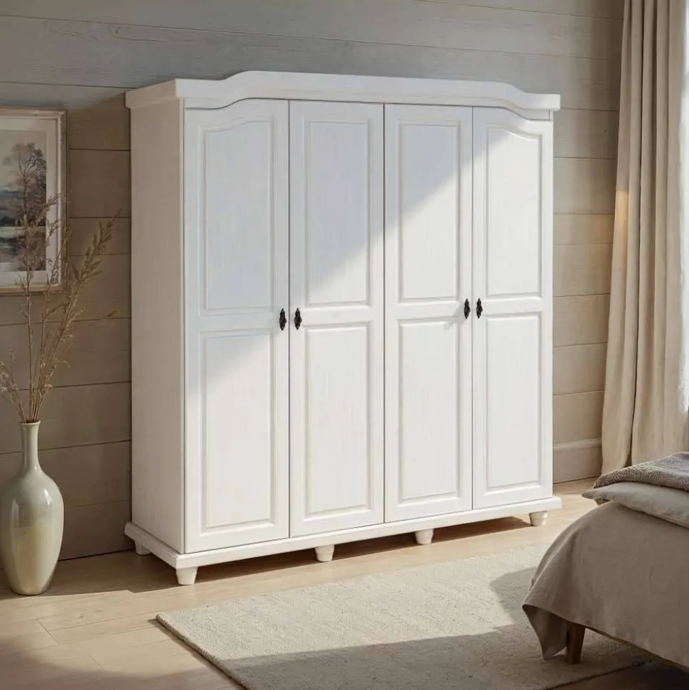 Weißer Kleiderschrank Pasterra