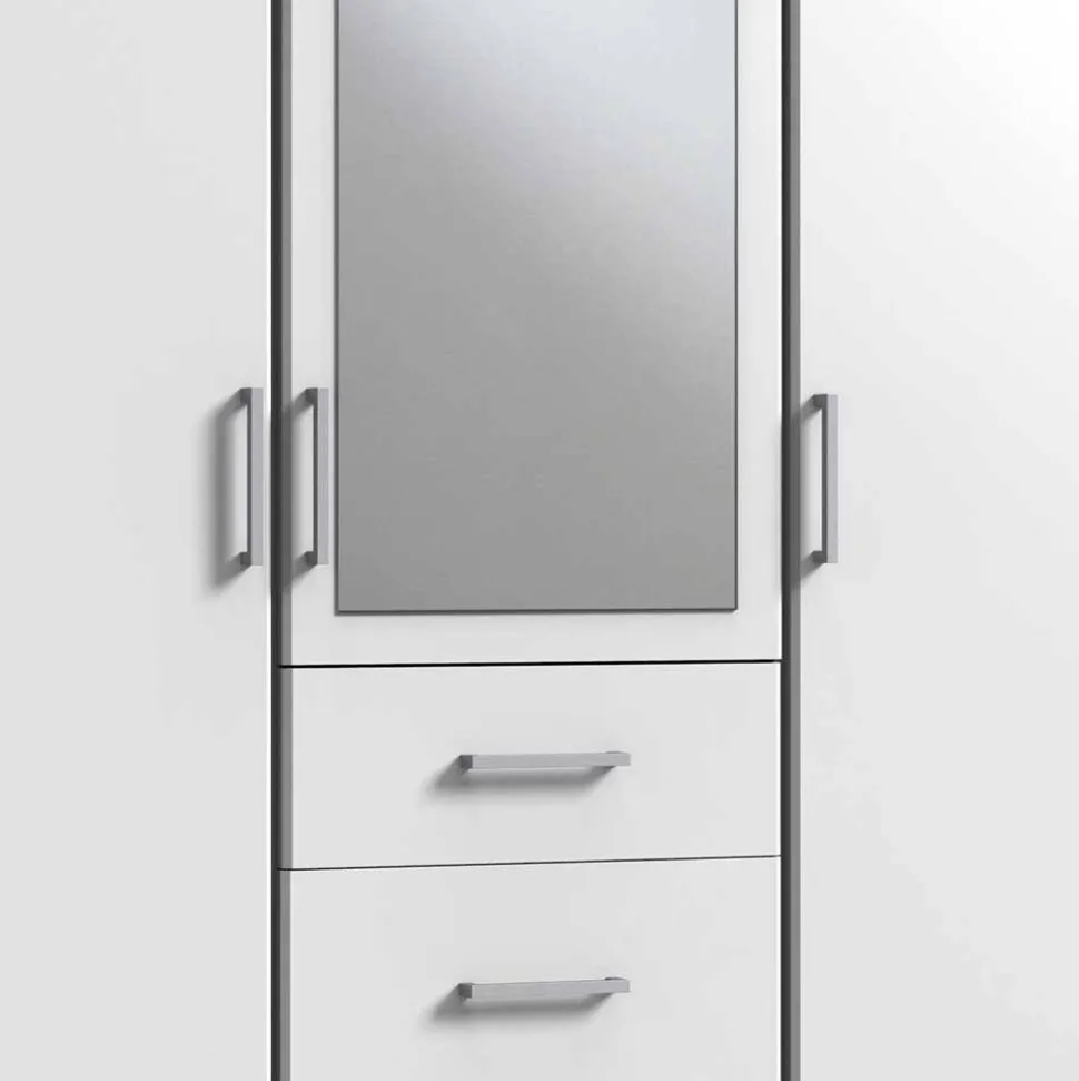 Weißer Kleiderschrank Redon