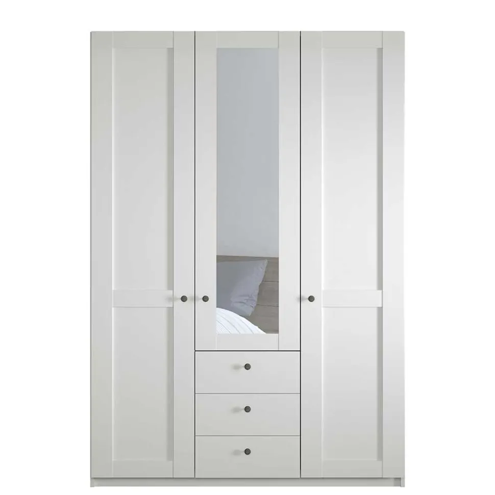 Weißer Kleiderschrank Tudana