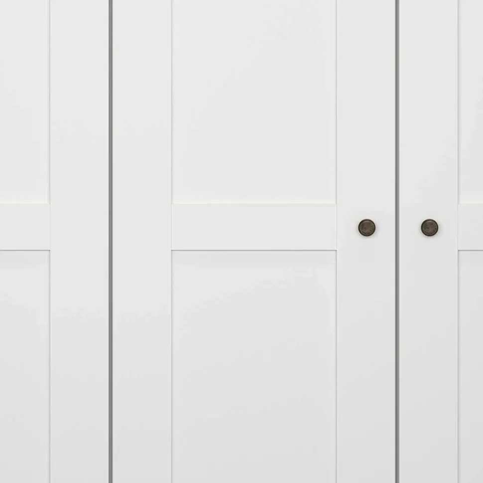 Weißer Schlafzimmerschrank Tudana