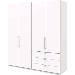 Weißer Schlaufraumschrank Emiliano