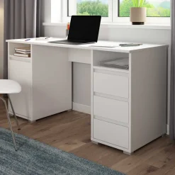 Weißer Schreibtisch Nagati