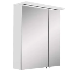 Weißer Spiegelschrank Inabaros