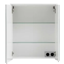 Weißer Spiegelschrank Inabaros