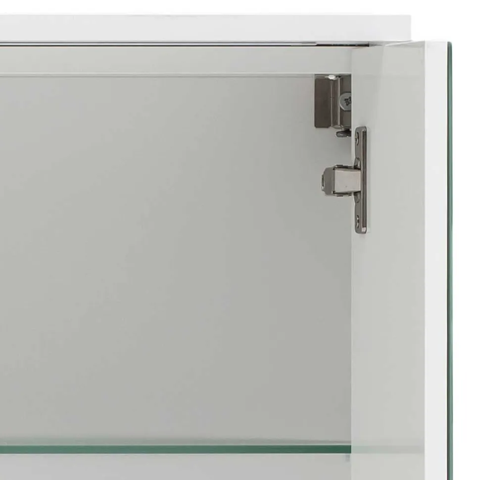 Weißer Spiegelschrank Inabaros
