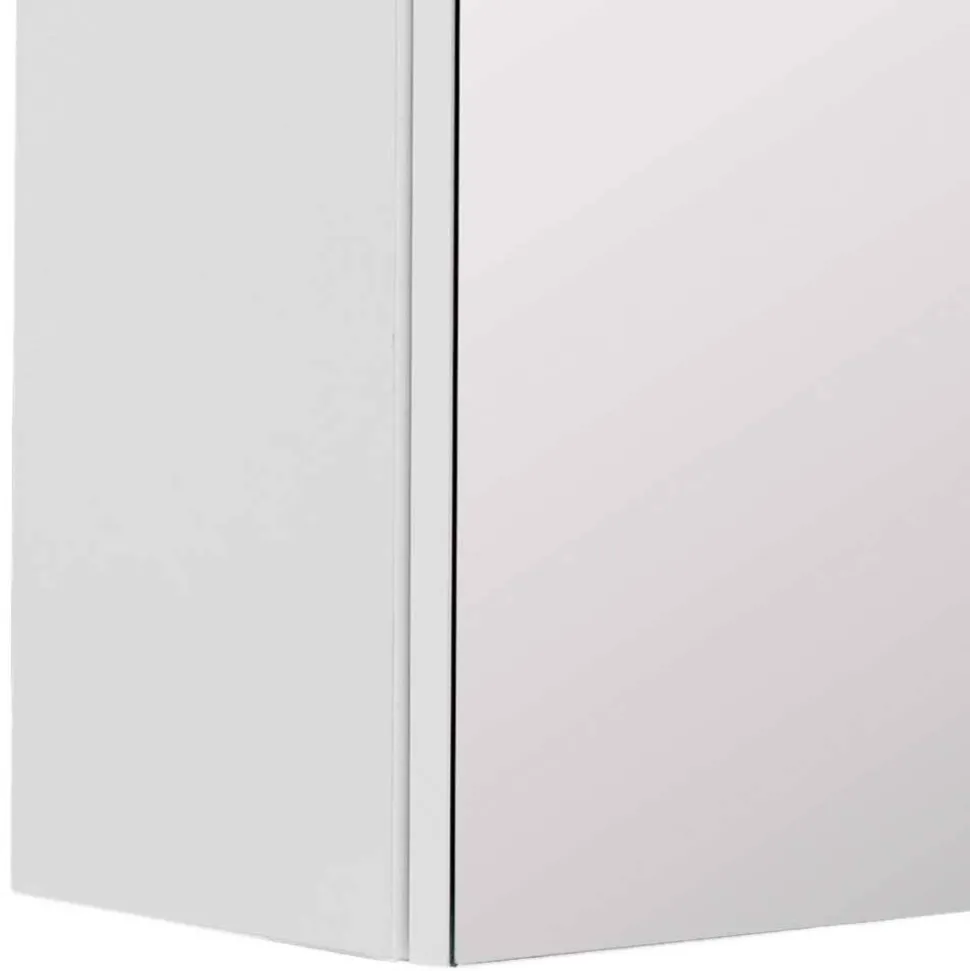 Weißer Spiegelschrank Inabaros