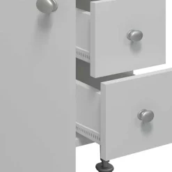 Weißer Waschbeckenschrank Osmin
