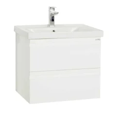 Weißer Waschbeckenschrank Valtte