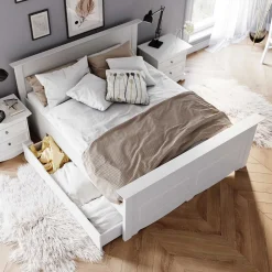 Weißes Bett Vomano