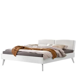 Weißes Doppelbett Lesgon
