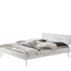 Weißes Doppelbett Sharay