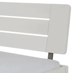 Weißes Doppelbett Sharay