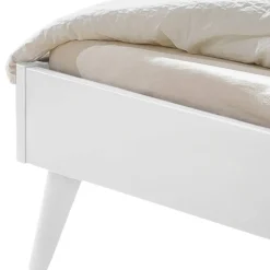Weißes Doppelbett Sharay