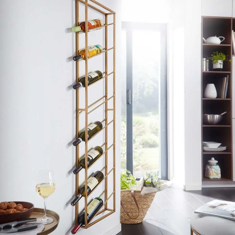 Weinregal Goldfarben Angie