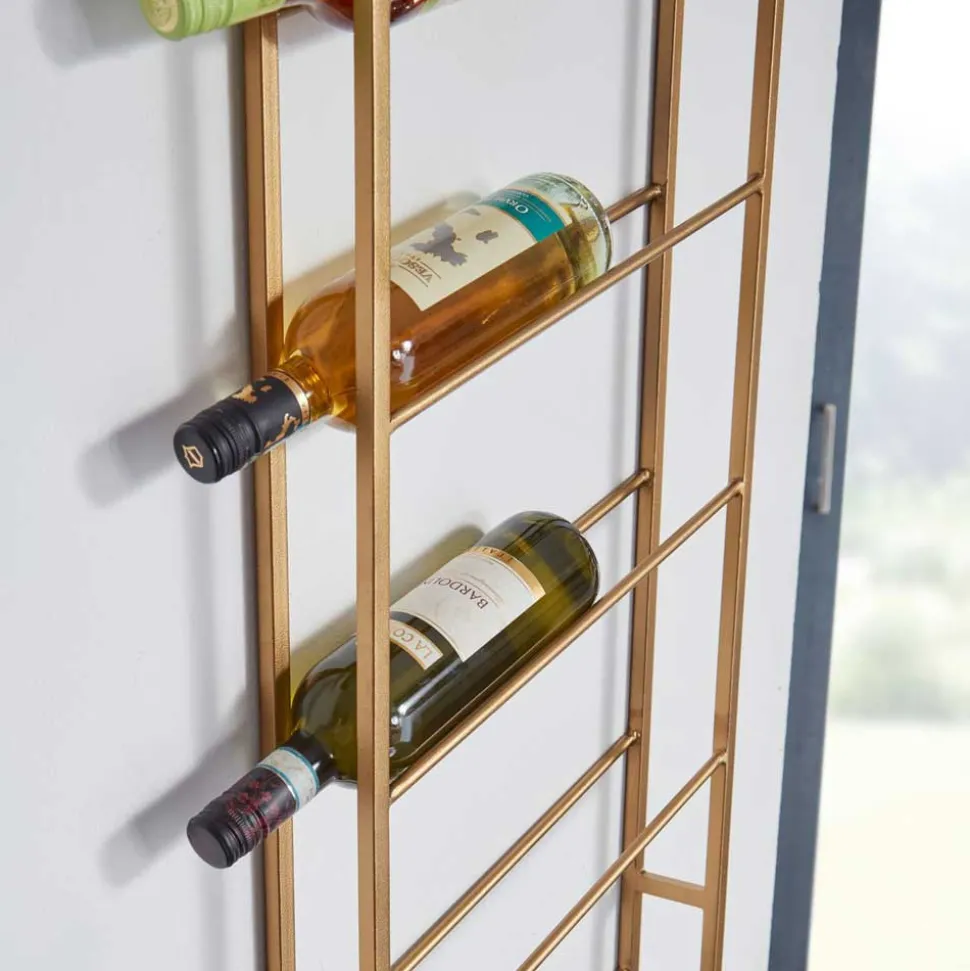 Weinregal Goldfarben Angie