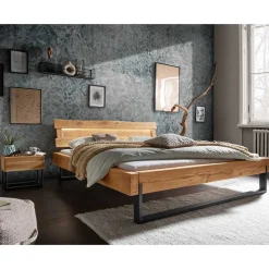 Wildeiche Balkenbett Useda