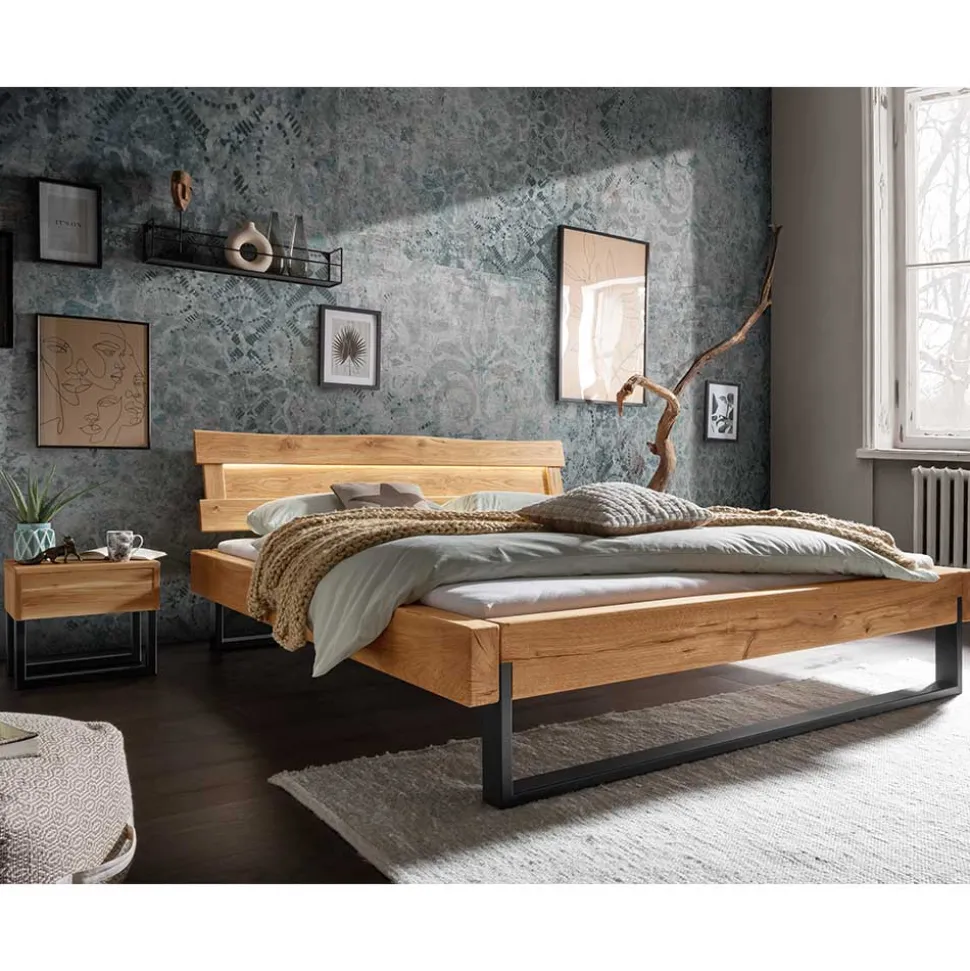 Wildeiche Balkenbett Useda