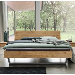Wildeiche Bett Snaucia