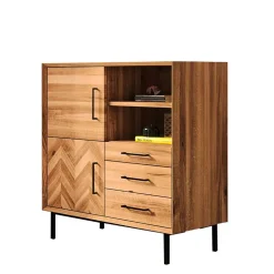 Wildeiche Dielen Kommode Yalley