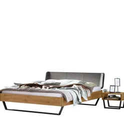 Wildeiche Doppelbett Bella